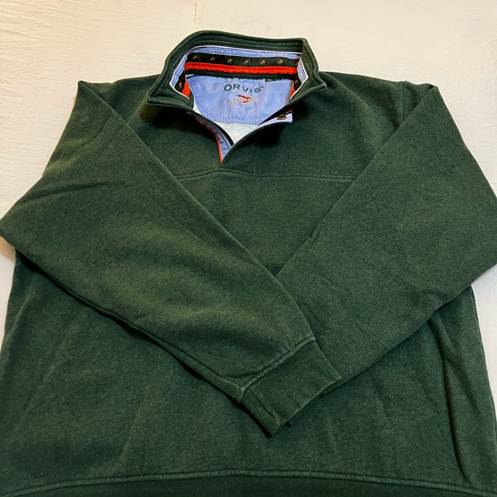 Orvis Quarter Zip Sweatshirt